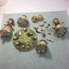 before Hummel Porcelain Restoration & Figurine Repairs at Sundog Restoration Studio
