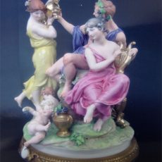 The final result after reassembling, filling, abrading, creating parts, matching colors and painting.